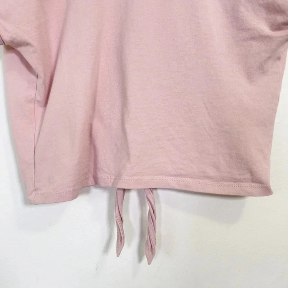 Aritzia Wilfred Adela Tshirt Open Back Light Pink - Picture 4 of 9